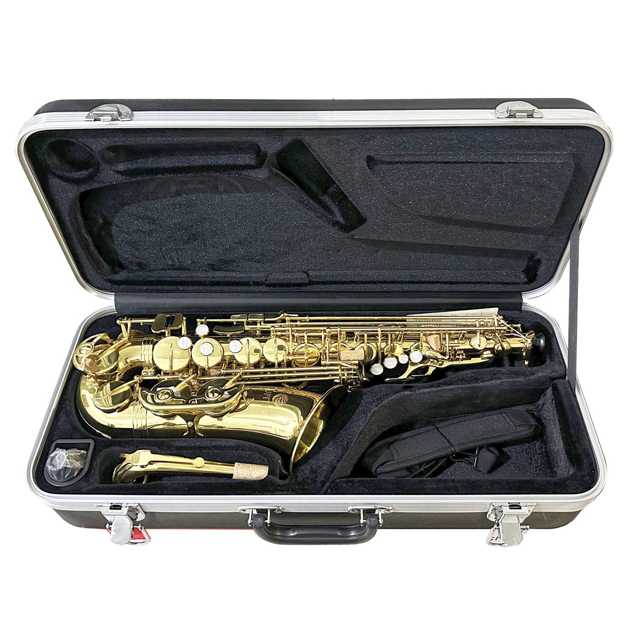 Sax Alto Jupiter Jas510a Mi Bemol Laqueado Con Estuche