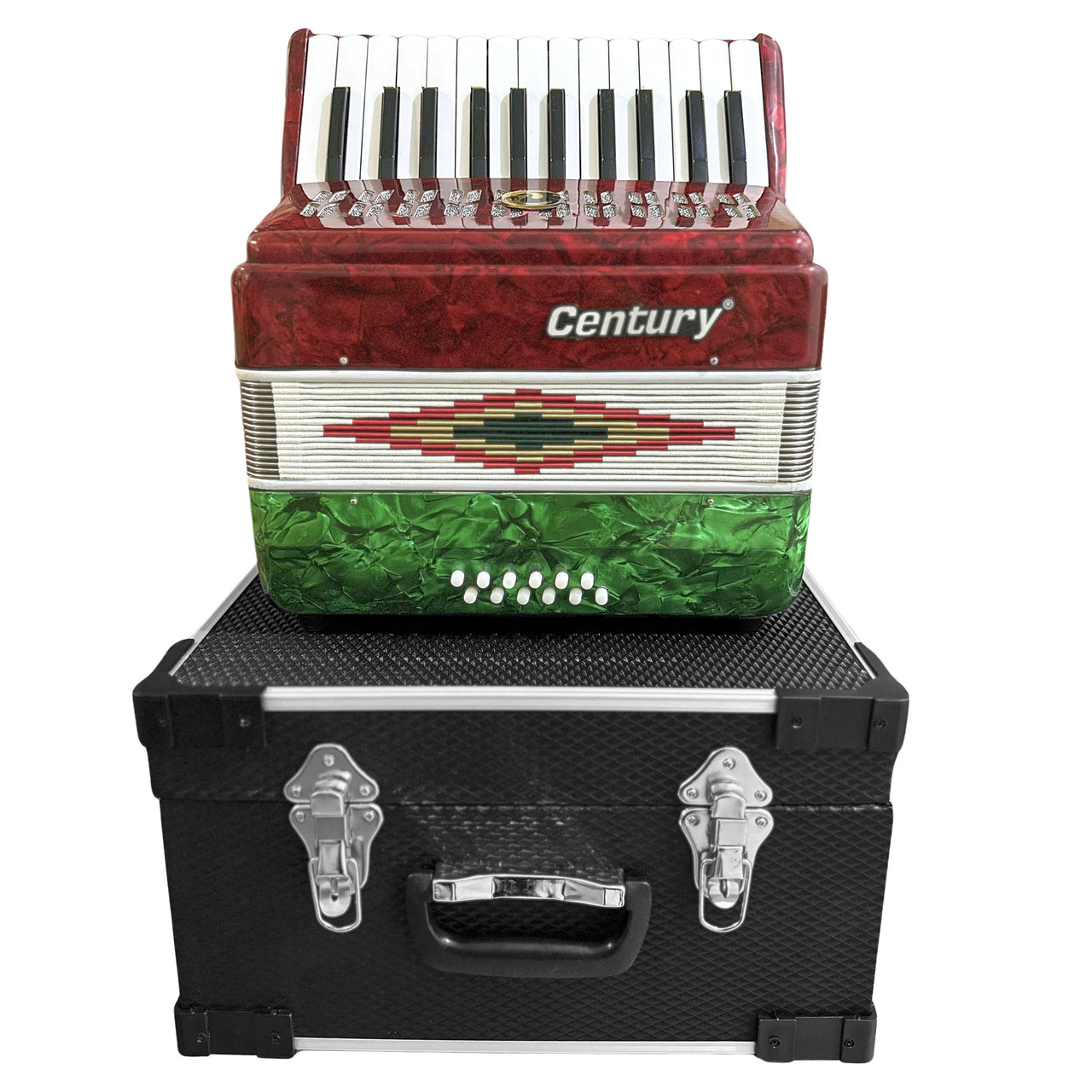 Acordeon Century Cnac028 Bandera 25 Teclas 12 Bajos
