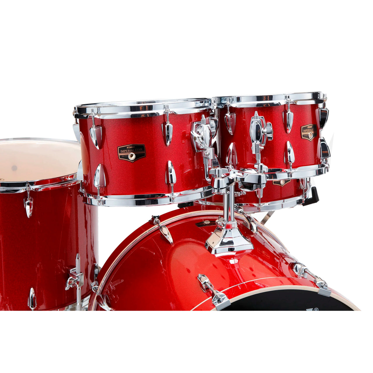 Bateria Tama Ip52h6w-brm Imperialstar 5 Piezas Rojo Quemado Con Hardware
