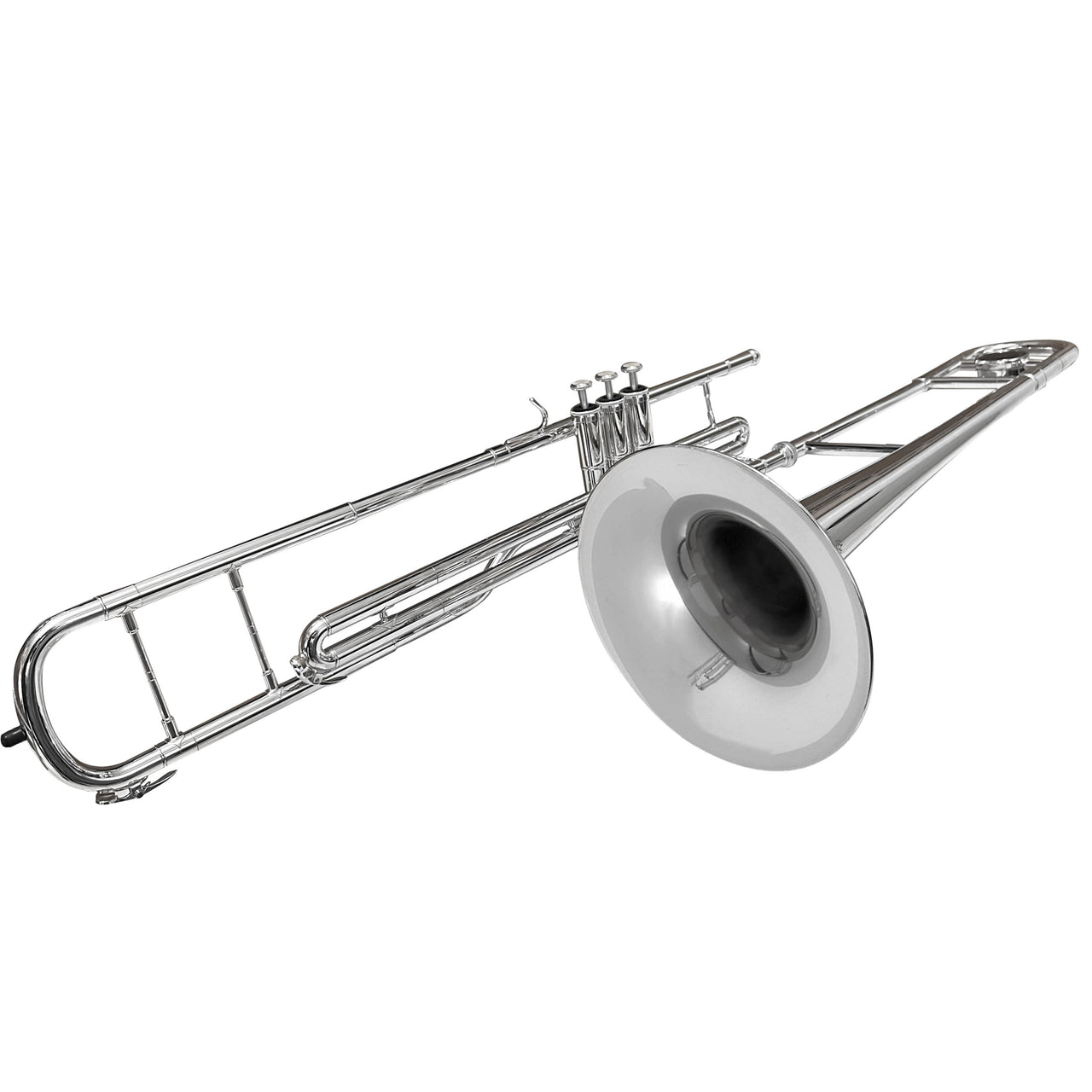 Trombon De Embolos Martinz Mwtbe10s Do Plateado
