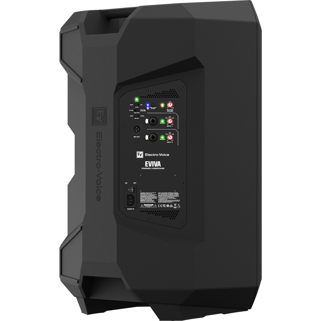 Bafle Electrovoice Eviva 15p Amplificado 15 Pulgadas