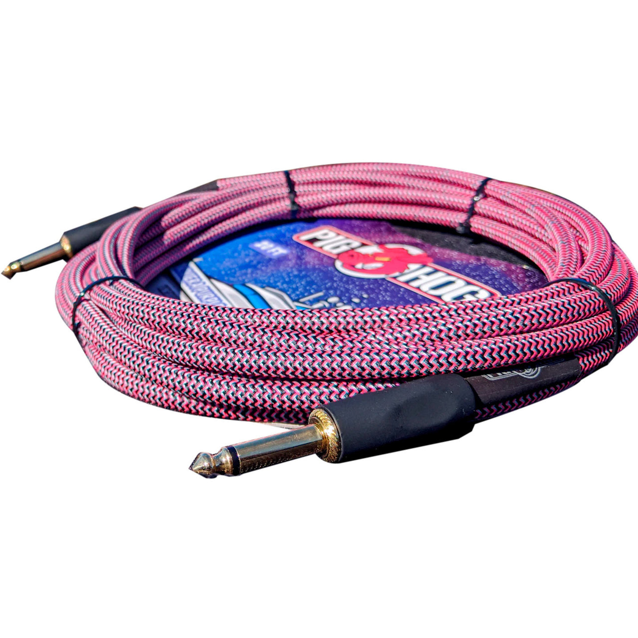 Cable Pig Hog Pch10rpp Para Instrumento Plug A Plug Riviera Purple 3.05mt