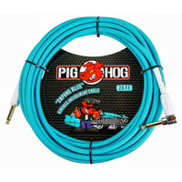 Thumbnail for Cable Pig Hog P/inst Daphne Blue 6.10mt 1/4-1/4 Ang Recto, Pch20dbr