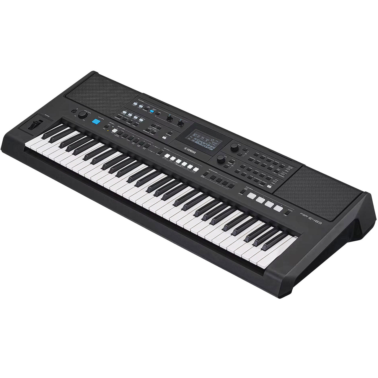 Teclado Portatil Yamaha Psr-e483 Set 61 Teclas Con Eliminador Pa150