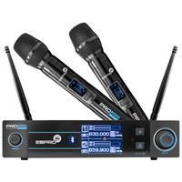 Thumbnail for Microfono Superbright Pro-400 Inalambrico Uhf 550-960mhz Doble de Mano