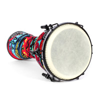 Thumbnail for Djembe Africano Solaris Fzg1062 Azul Diametro 21 x 40cm