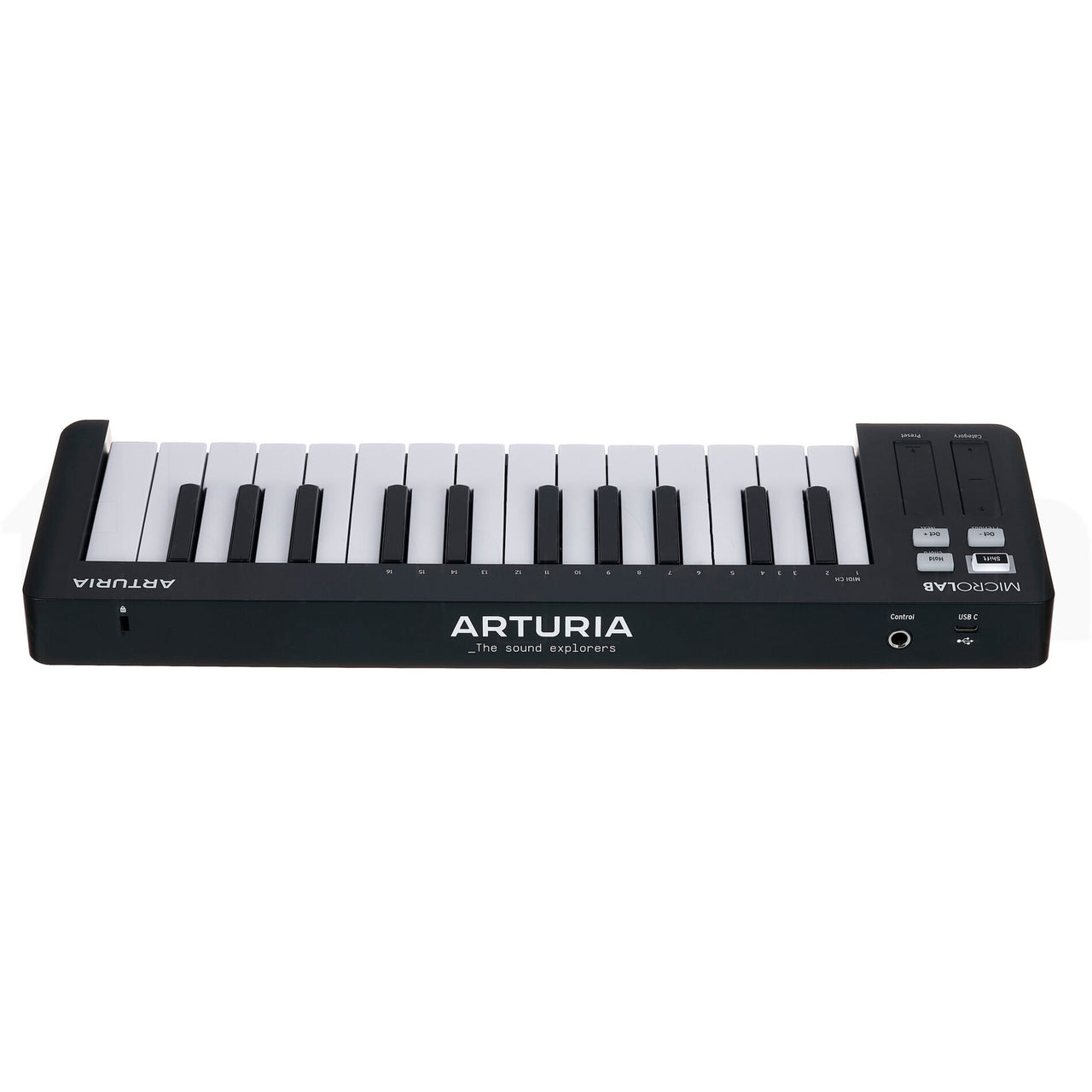 Controlador Microlab Arturia Mk3 Bk 25 Teclas Black