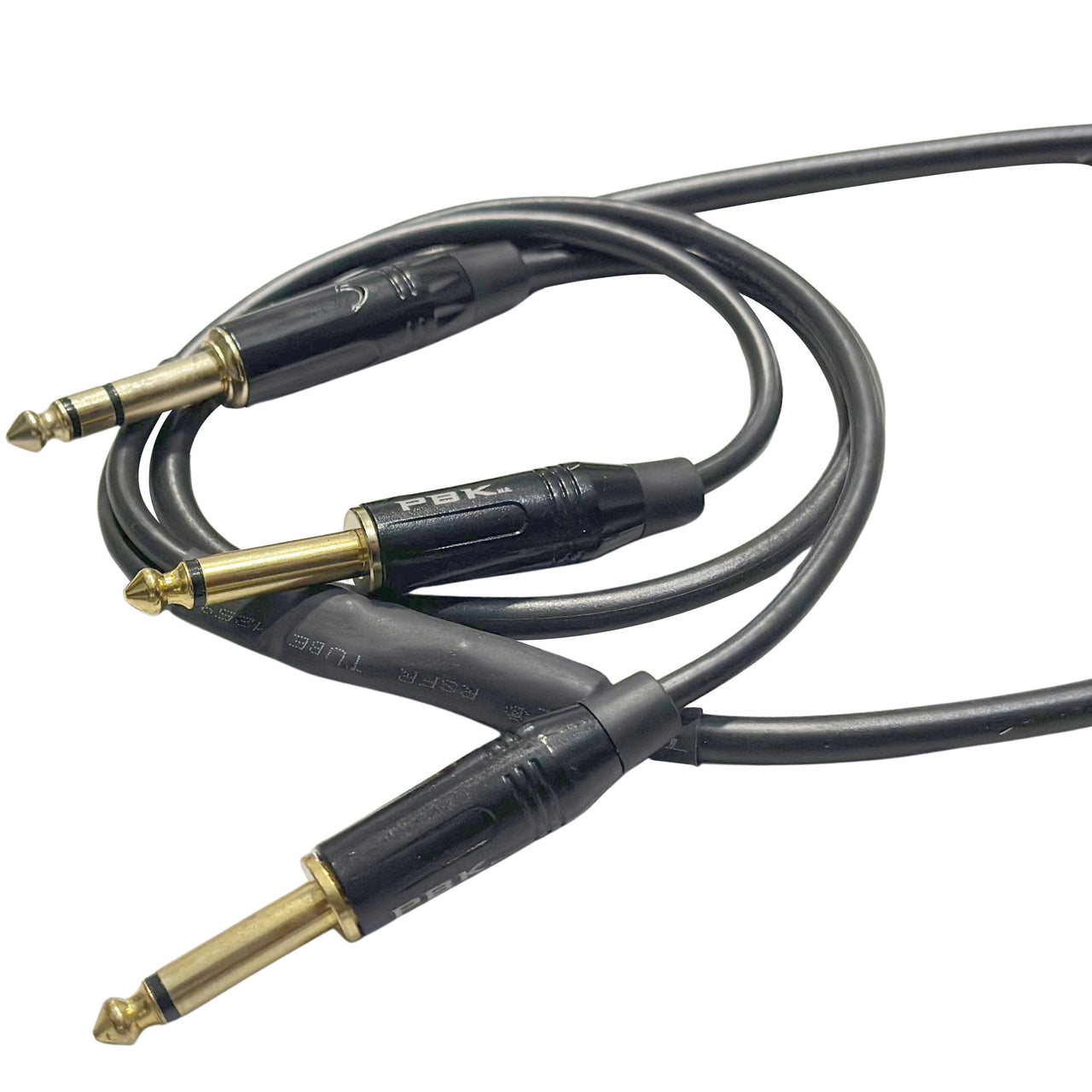 Cable Life 2pp-1in De Inserto 1 Plug 1/4 St A 2 Plug 1/4 Mono