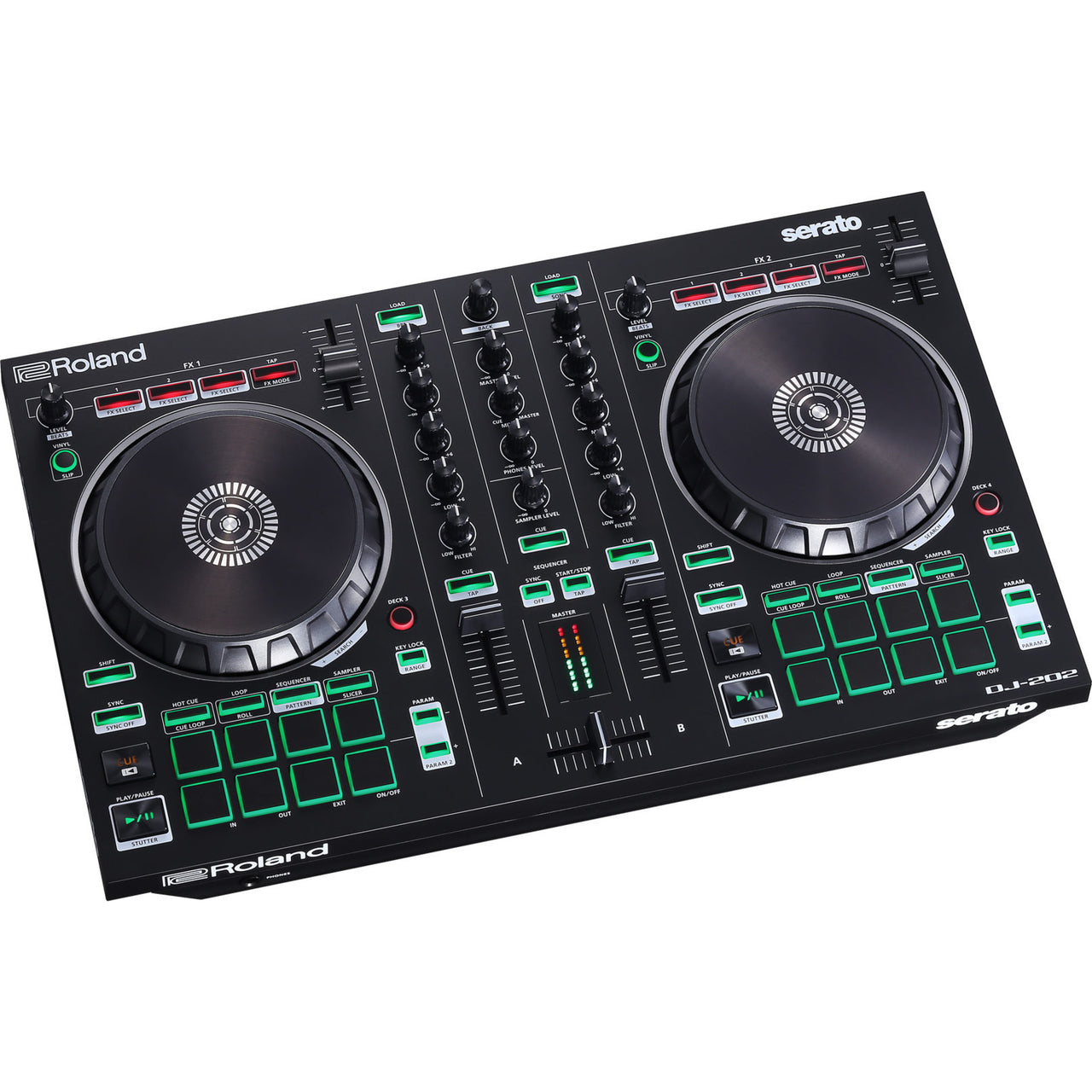 Controlador Roland Dj-202 Para Dj Para Serato