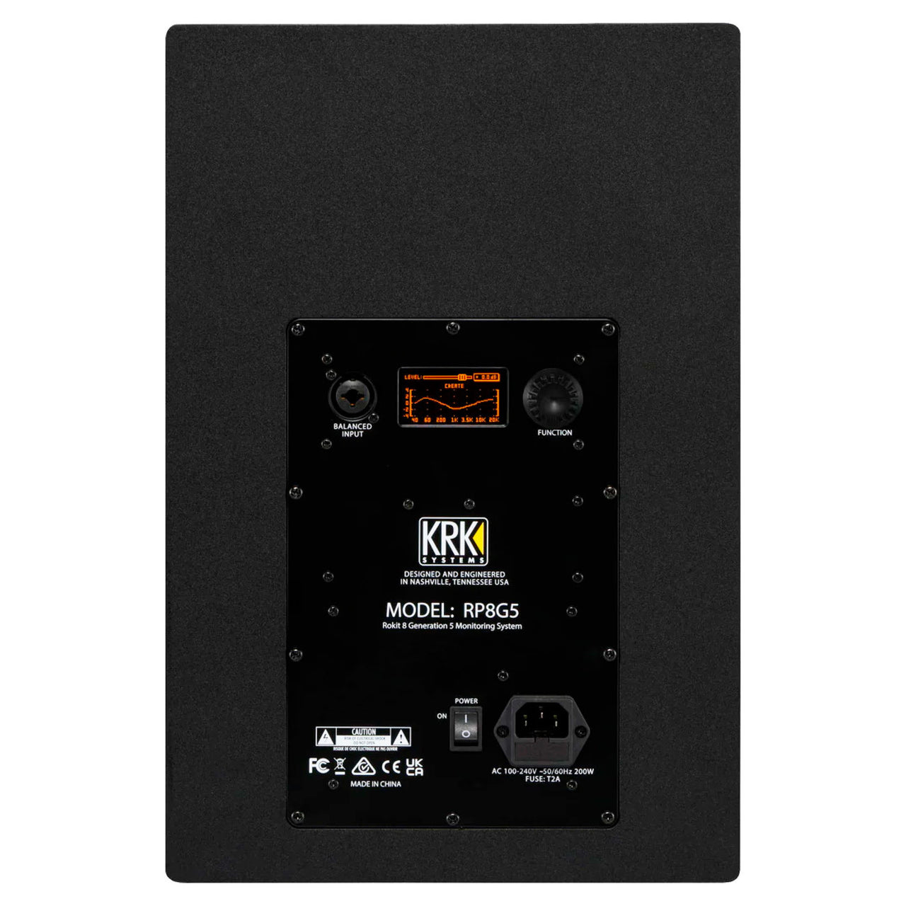 Monitor De Estudio Krk Rp8g5-na Rokit 8 Pulgadas G5