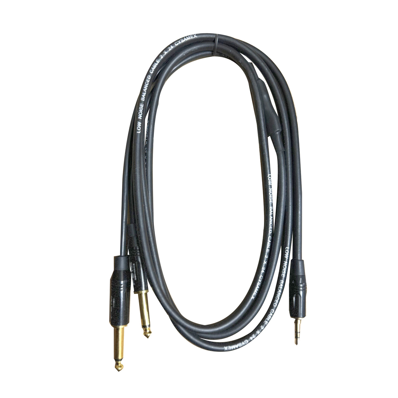 Cable Life 2ppin-2 Plug 3.5 St A 2 Plug 6.3 Mono 2 Metros