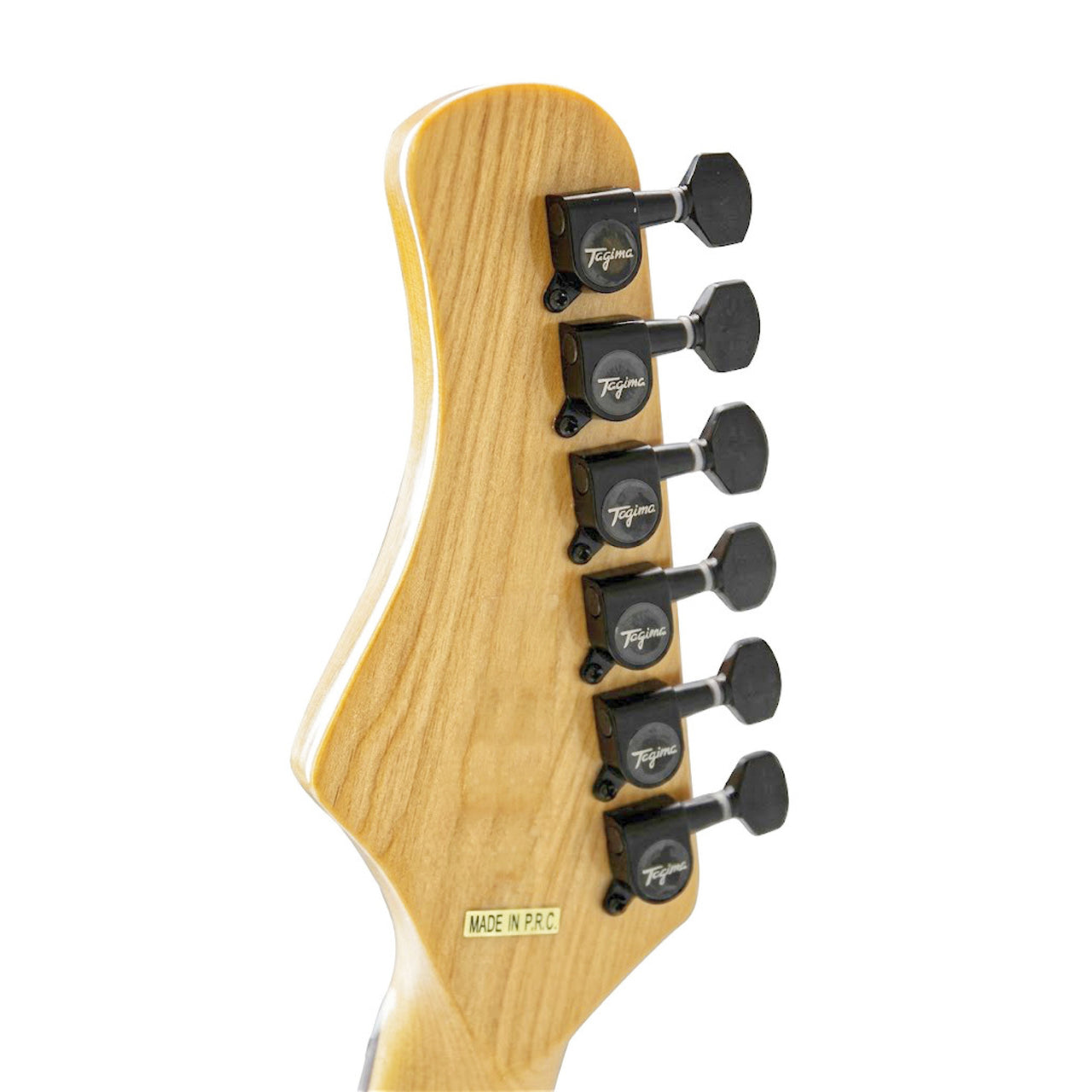 Guitarra Electrica Tagima Sixmart-ca-studio Roja Con Audifonos Soundking