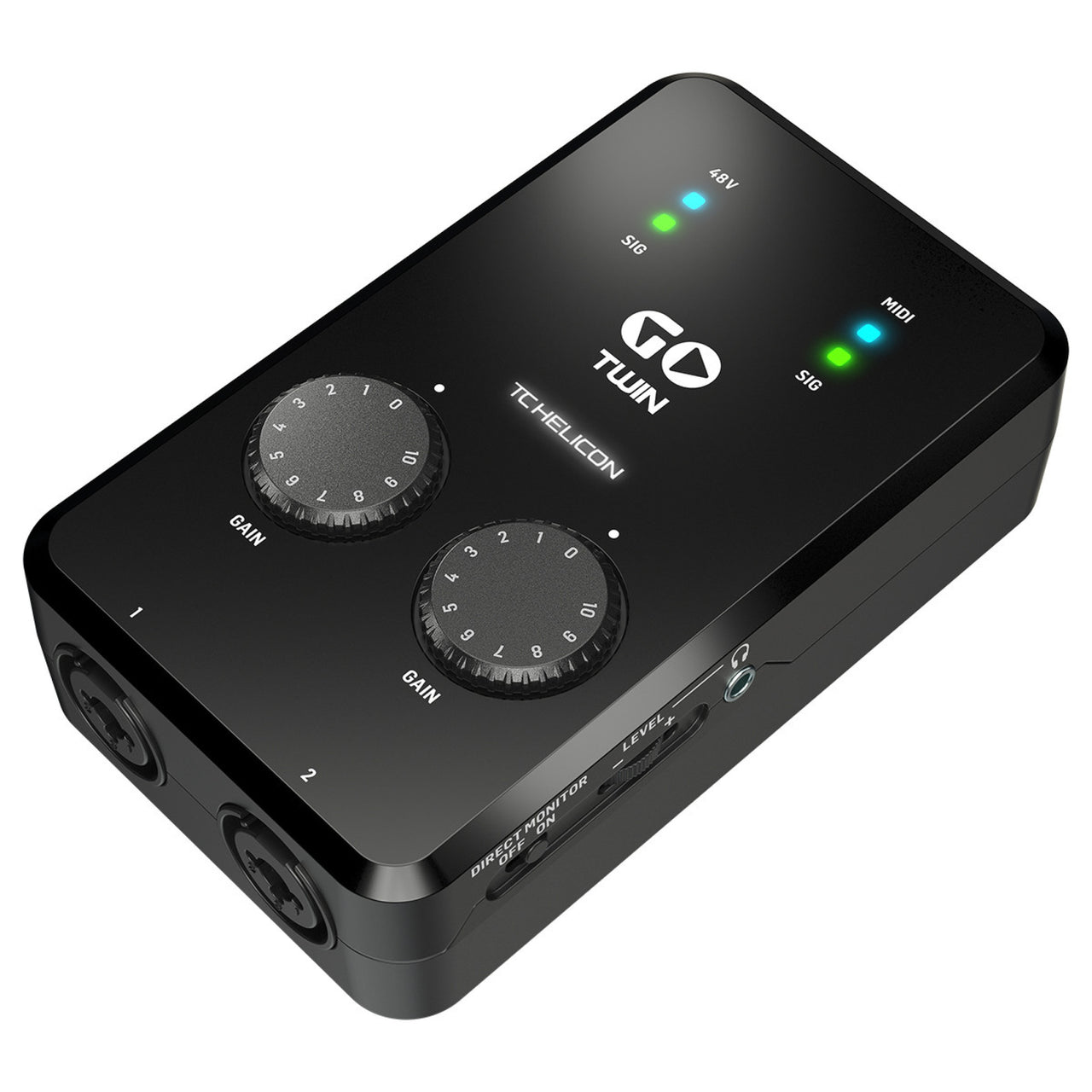 Interfaz  T.C. Go Twin de audio/MIDI 2 canales de alta definición