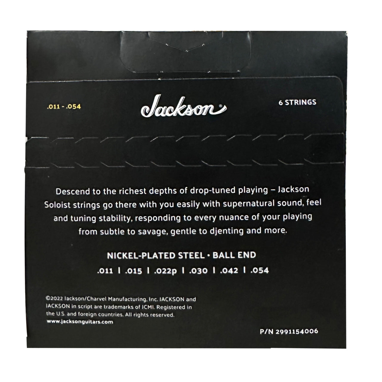 Encordadura Jackson Soloist Drop Heavy 11-54 2991154006