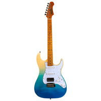 Thumbnail for Guitarra Electrica Jet Guitars Js450 Transparent Blue