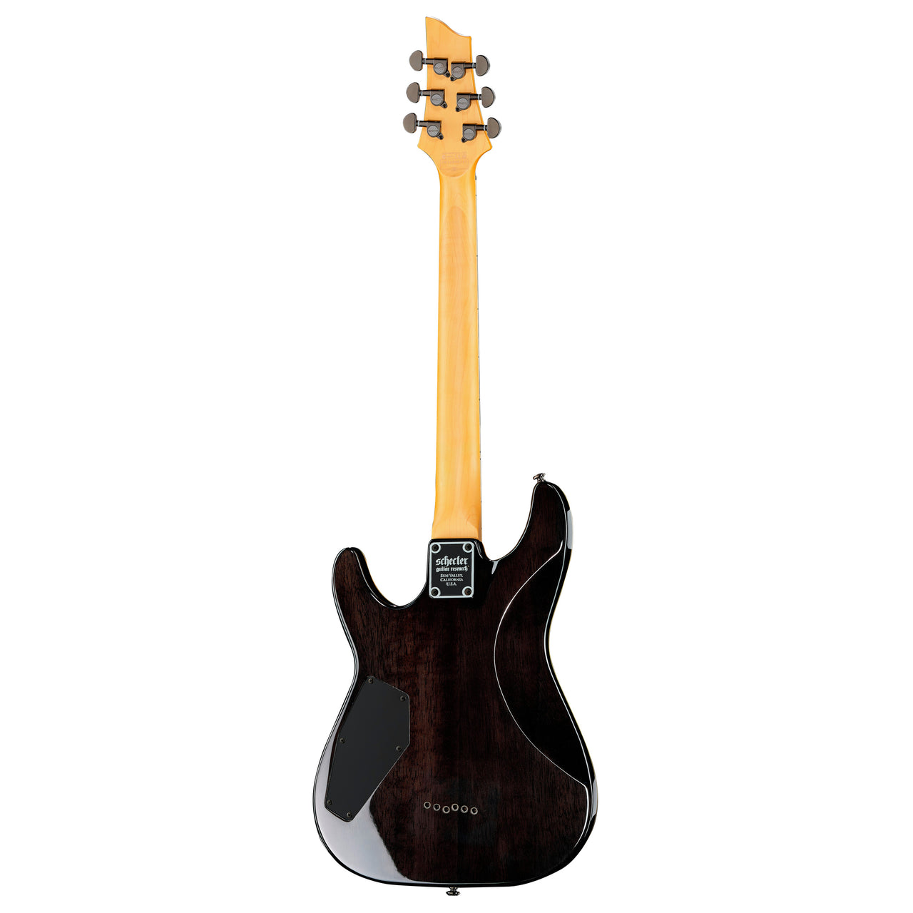 Guitarra Electrica Schecter Omen Extrme 6 Negro Transparente