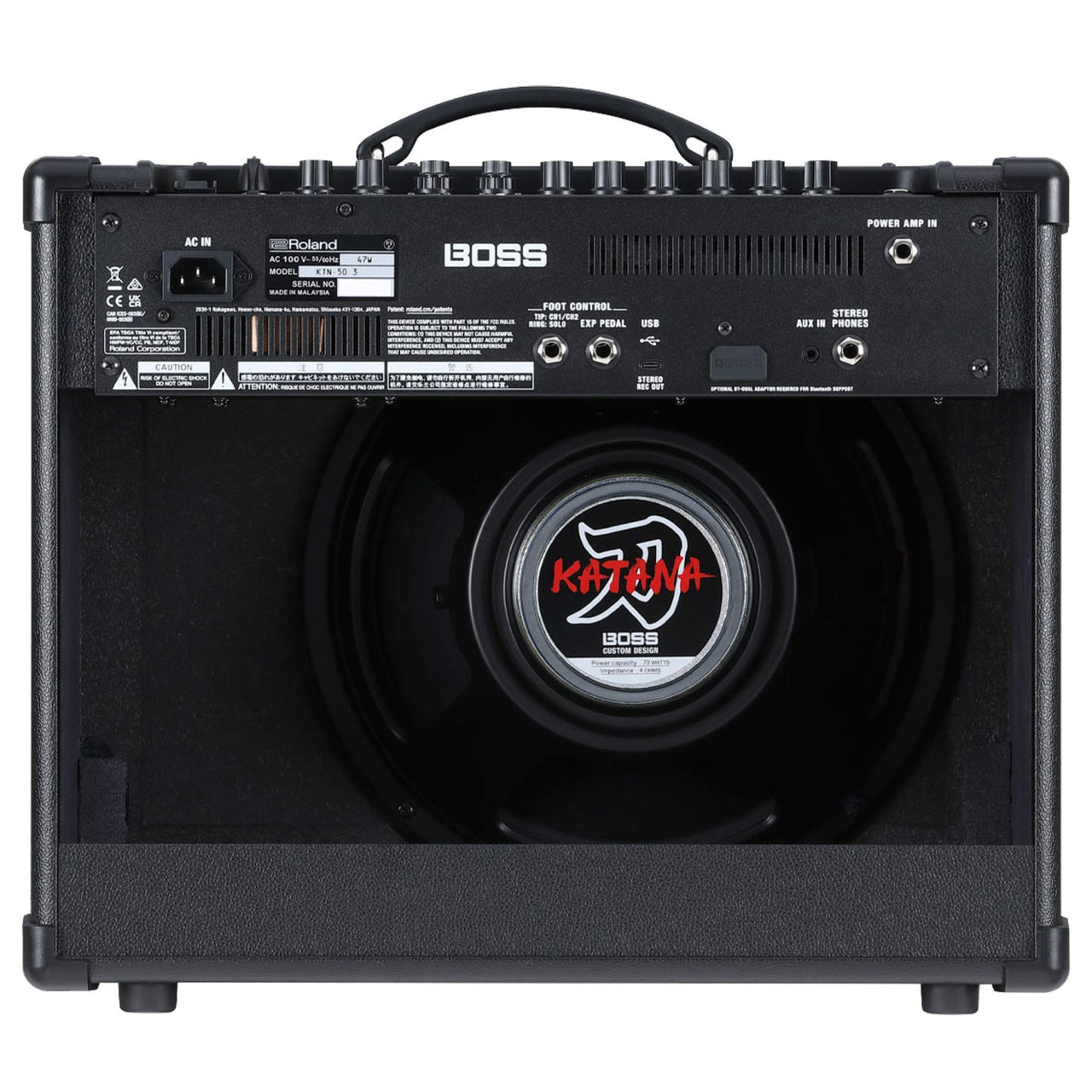 Amplificador Boss Katana Ktn-50 3 Para Guitarra 50w 1x12 Pulgadas