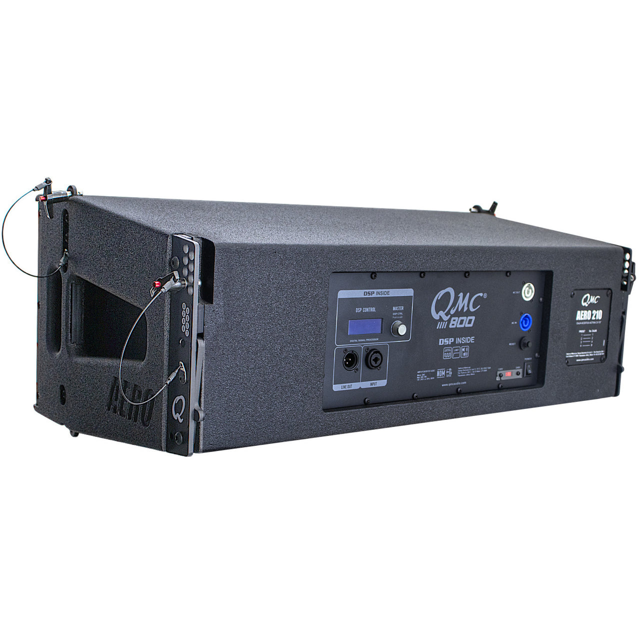 Caja De Areglo Lineal Qmc Aero-210 Activa 2x10 Con Dsp