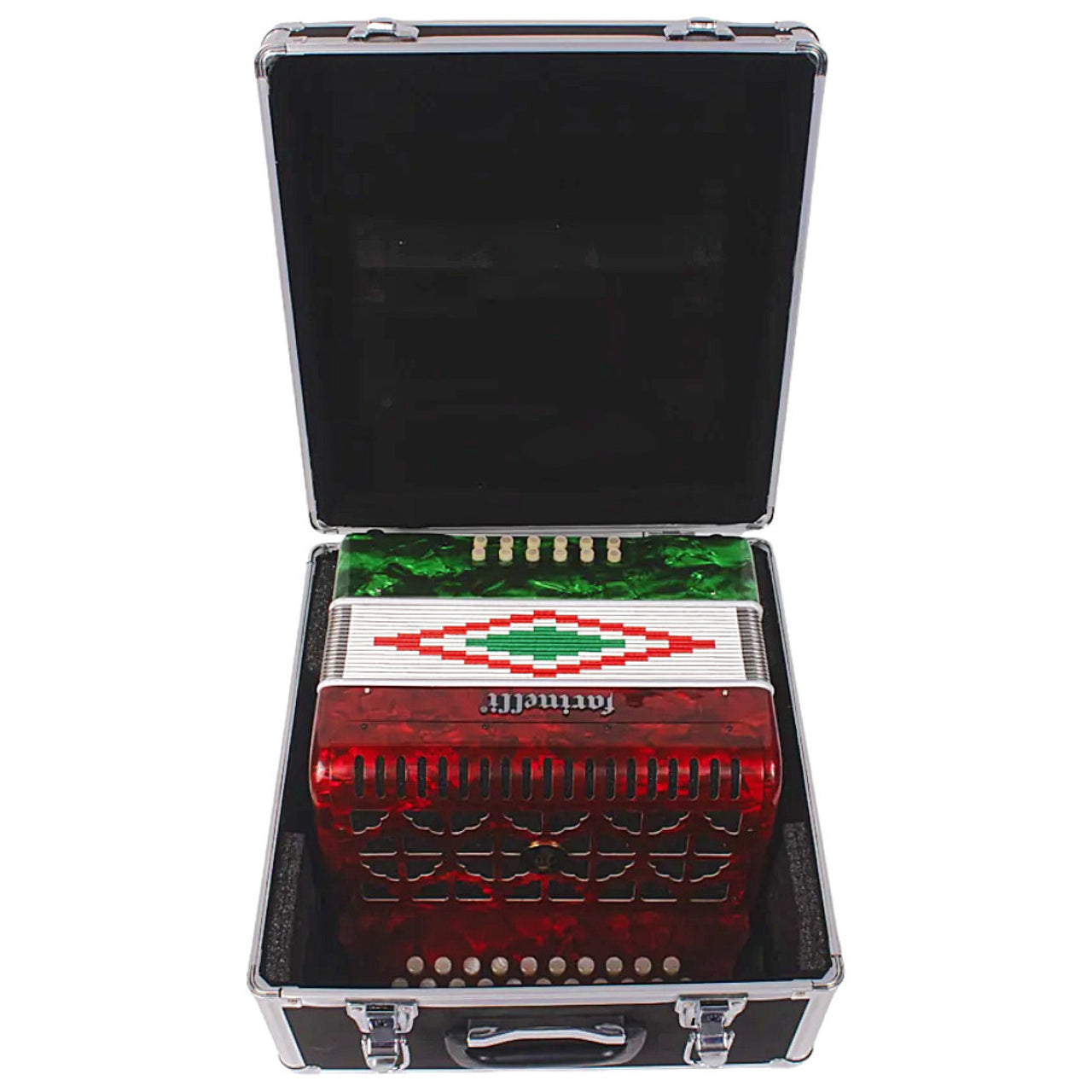 Acordeon Century C3012fab Fa Bandera 31 Botones 12 Bajos