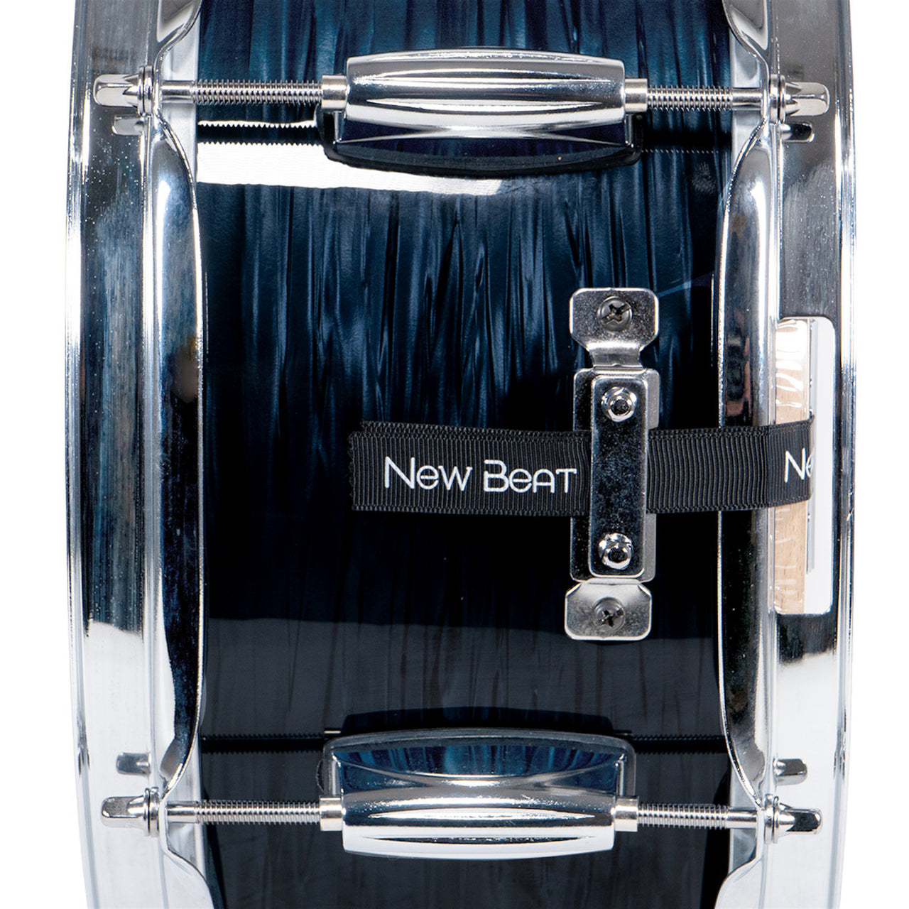 Tarola New Beat Nbsdu-1405-Myr Para Bateria Negro Marmoleado