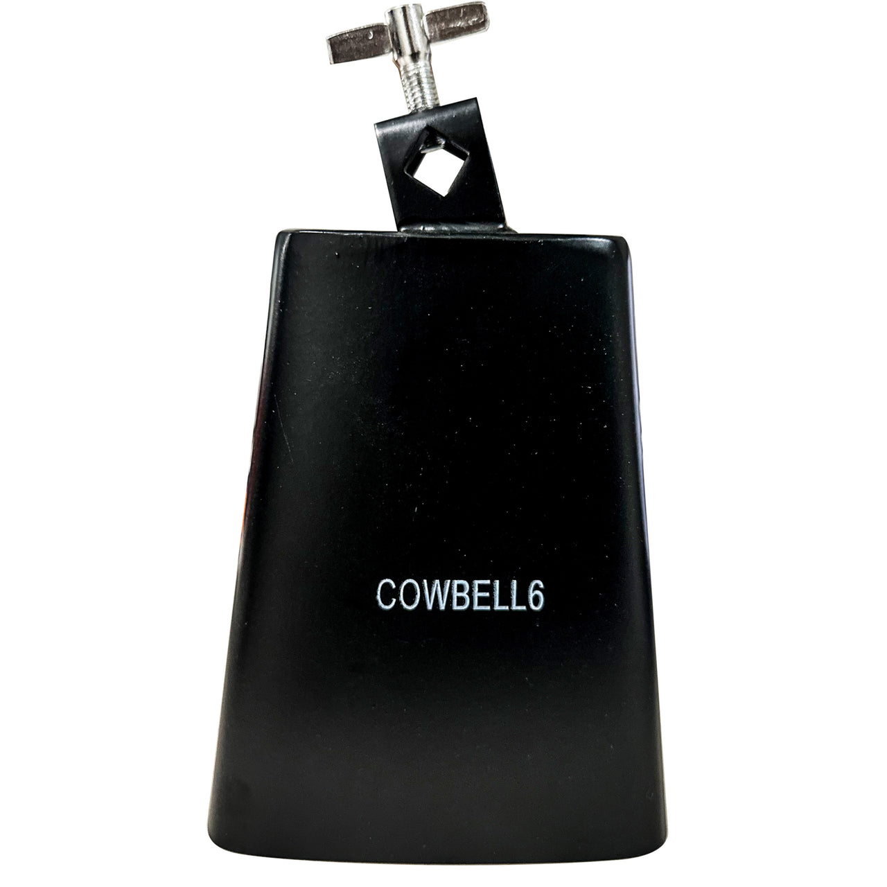 Cencerro Alde Audio Cowbell6 De Metal Color Negro 6 Pulgadas