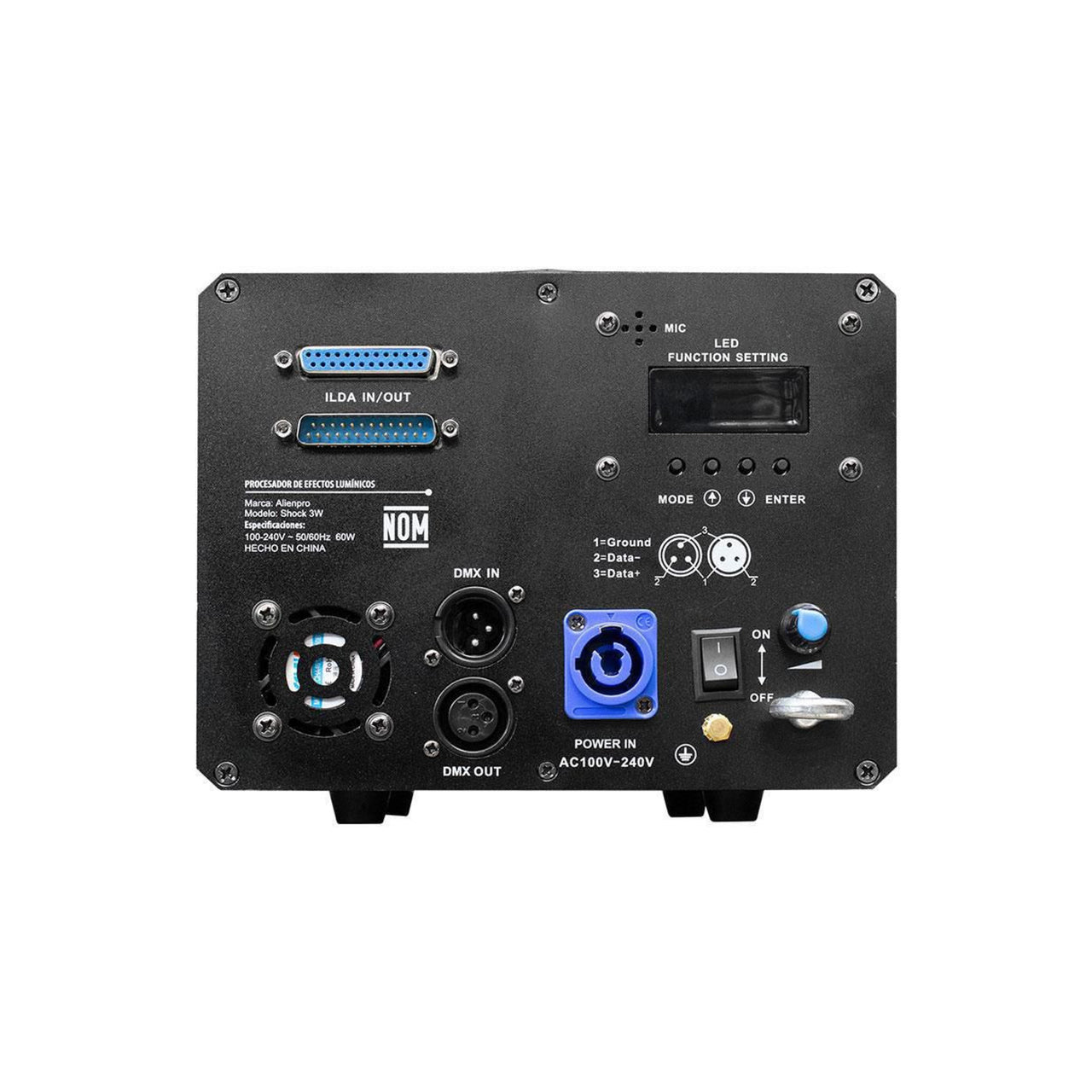 Laser Alien Pro Rgb 5w Ilda Profesional 88-336 (80-337)