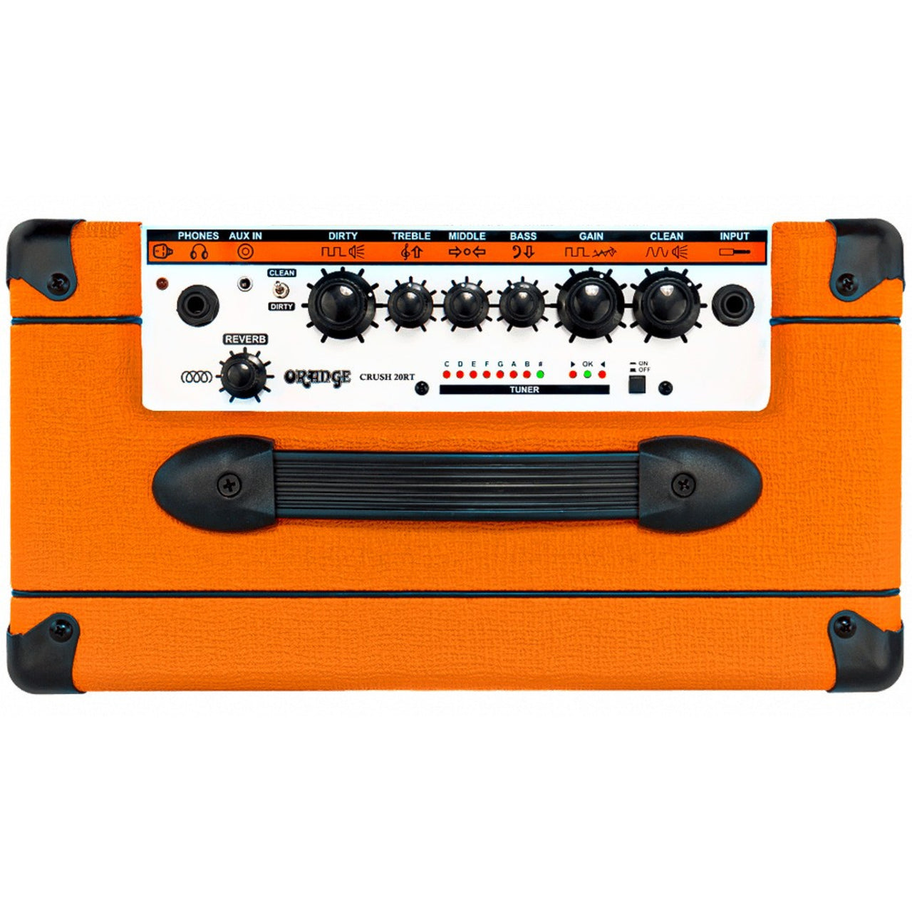 Amplificador Orange Crush 20rt Para Guitarra 20 Watts