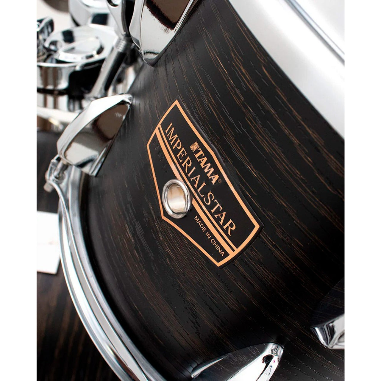Bateria Tama "imperial Star" 5 Pzas Roble Ngo. C/herrajes,ie52kh6w-bow