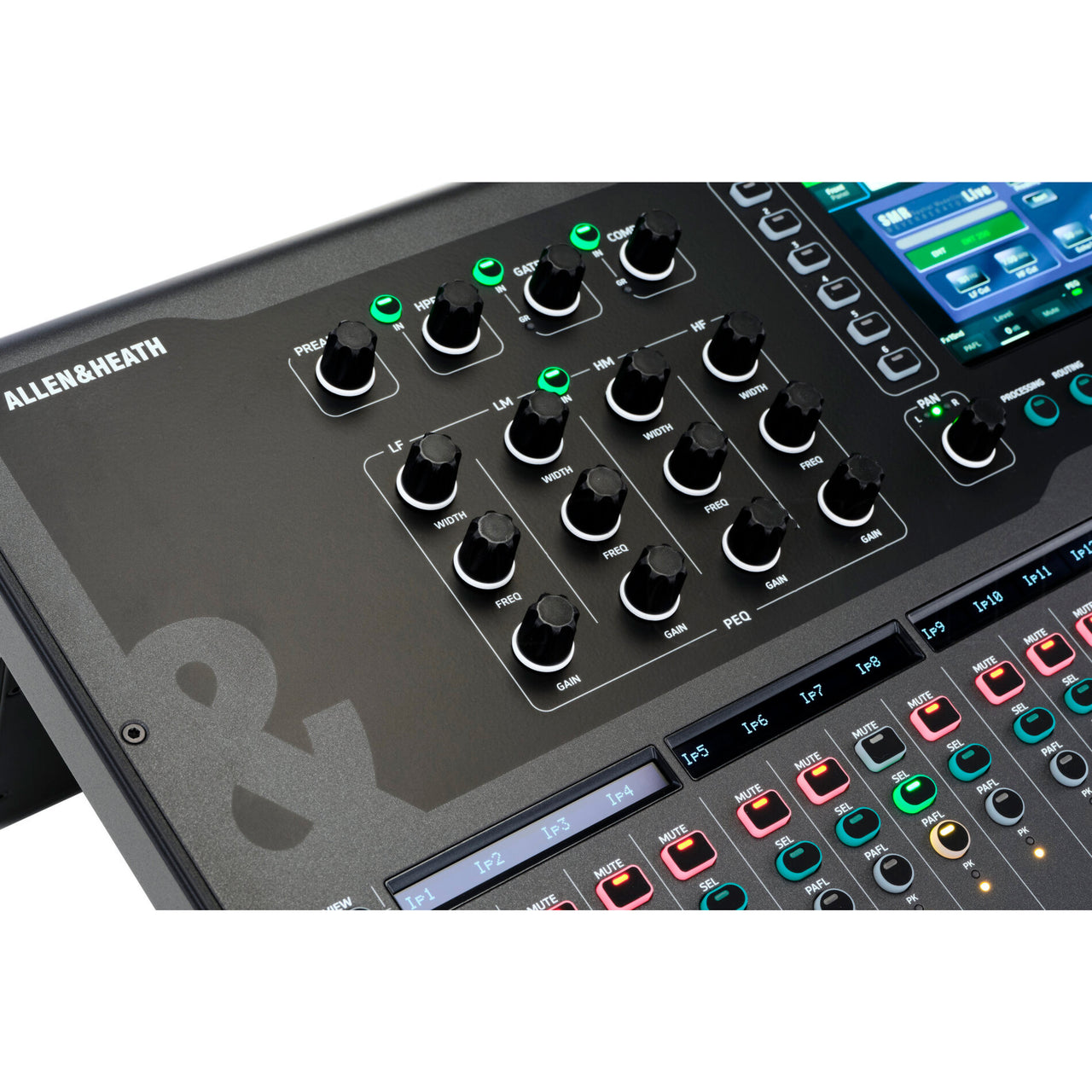 Mezcladora Allen & Heath Digital Qu-6d Con Dante 24 Preamps