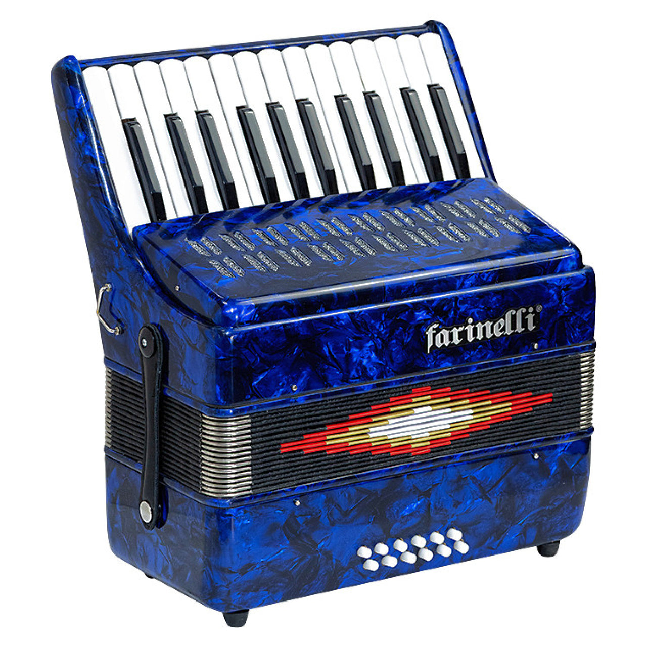 ACORDEON TECLAS CENTURY 2512 AZUL, CNAC027