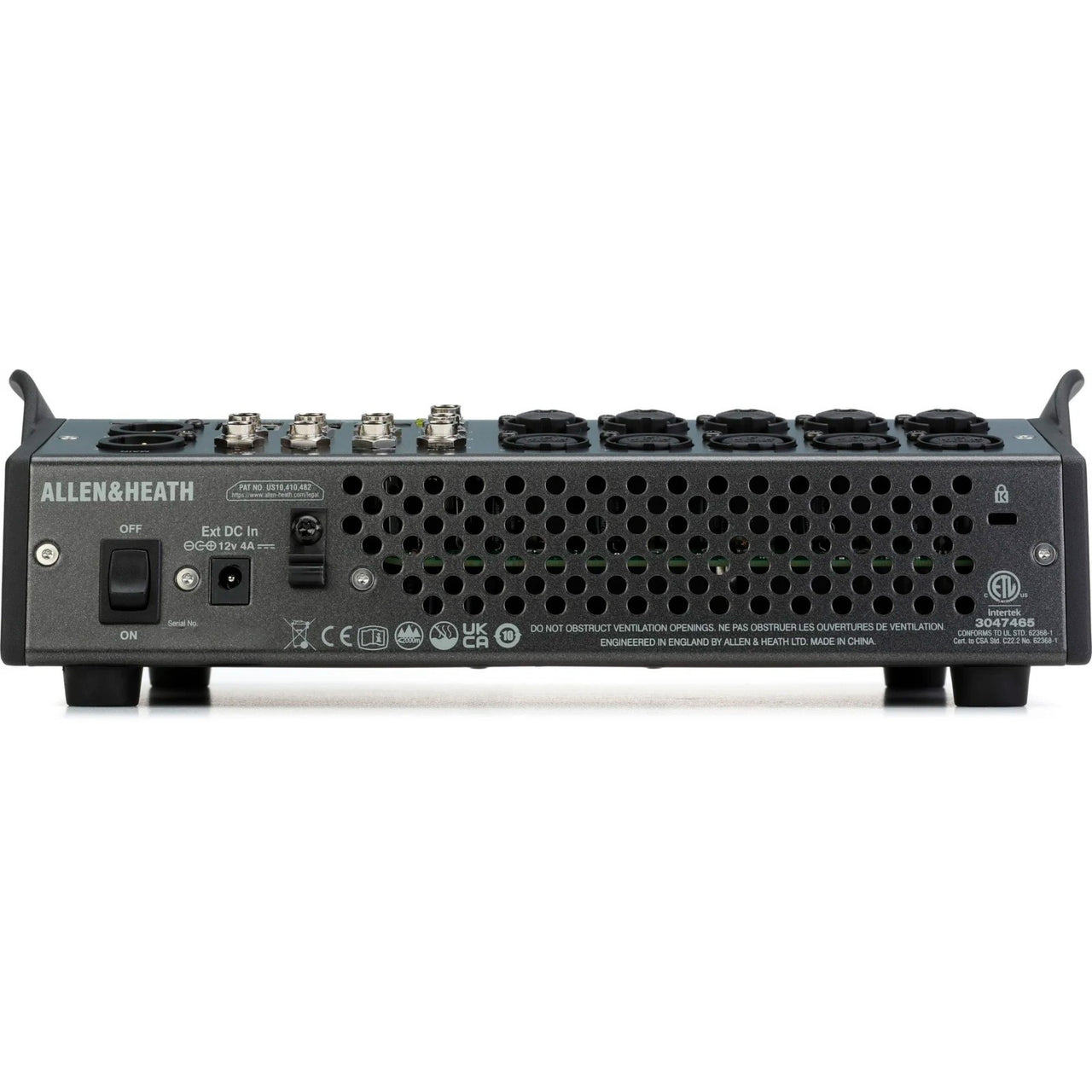 Mezcladora Allen & Heath Cq-12t Digital 12 Canales