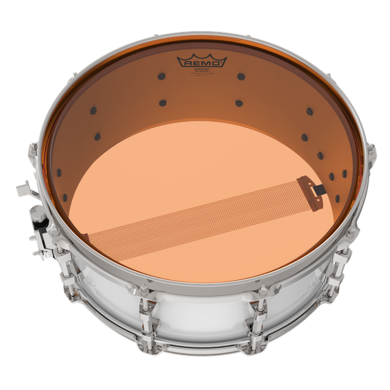 Parche Remo Colortone Be-0314-ct-og 14 Pulgadas Emperor Naranja