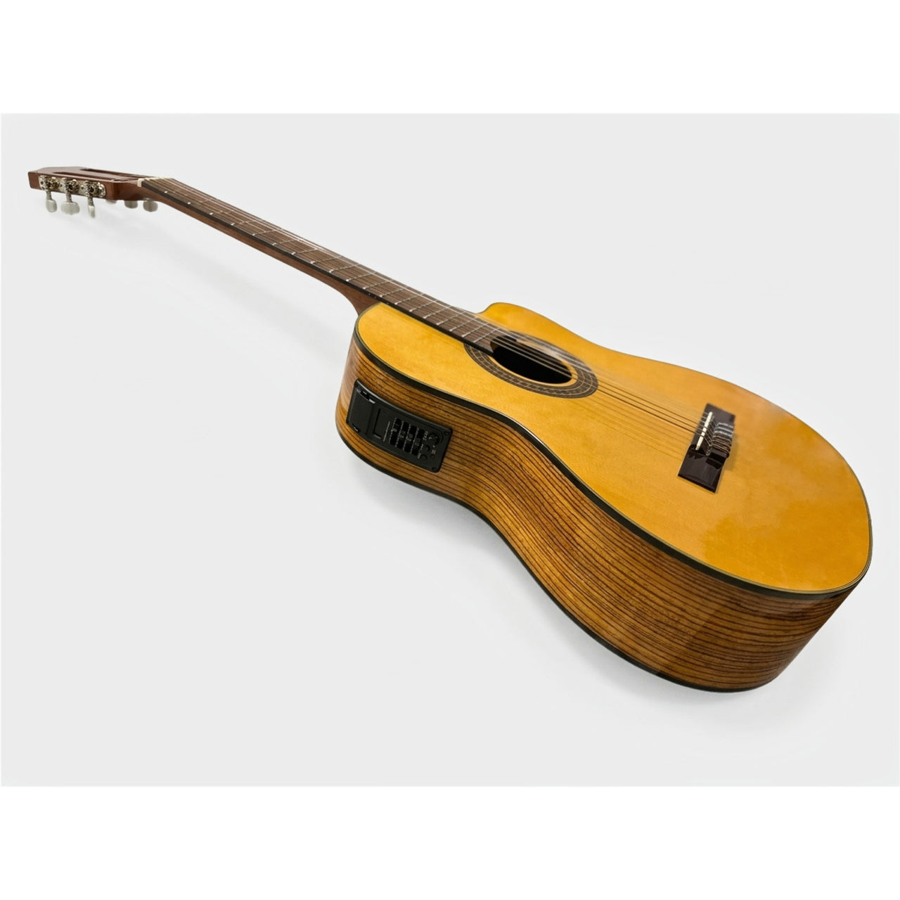 GUITARRA ELECTROACUSTICA LA SEVILLANA, O-4CEQ