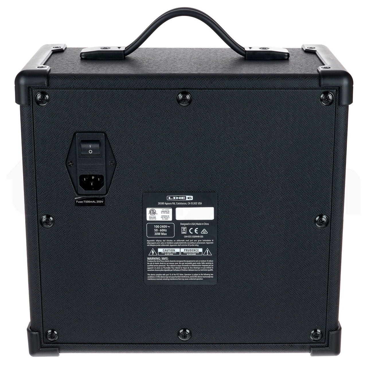 AMPLIFICADOR LINE 6 P/GUITARRA ELECTRICA SPIDER V 20W, SPDRV20MKII