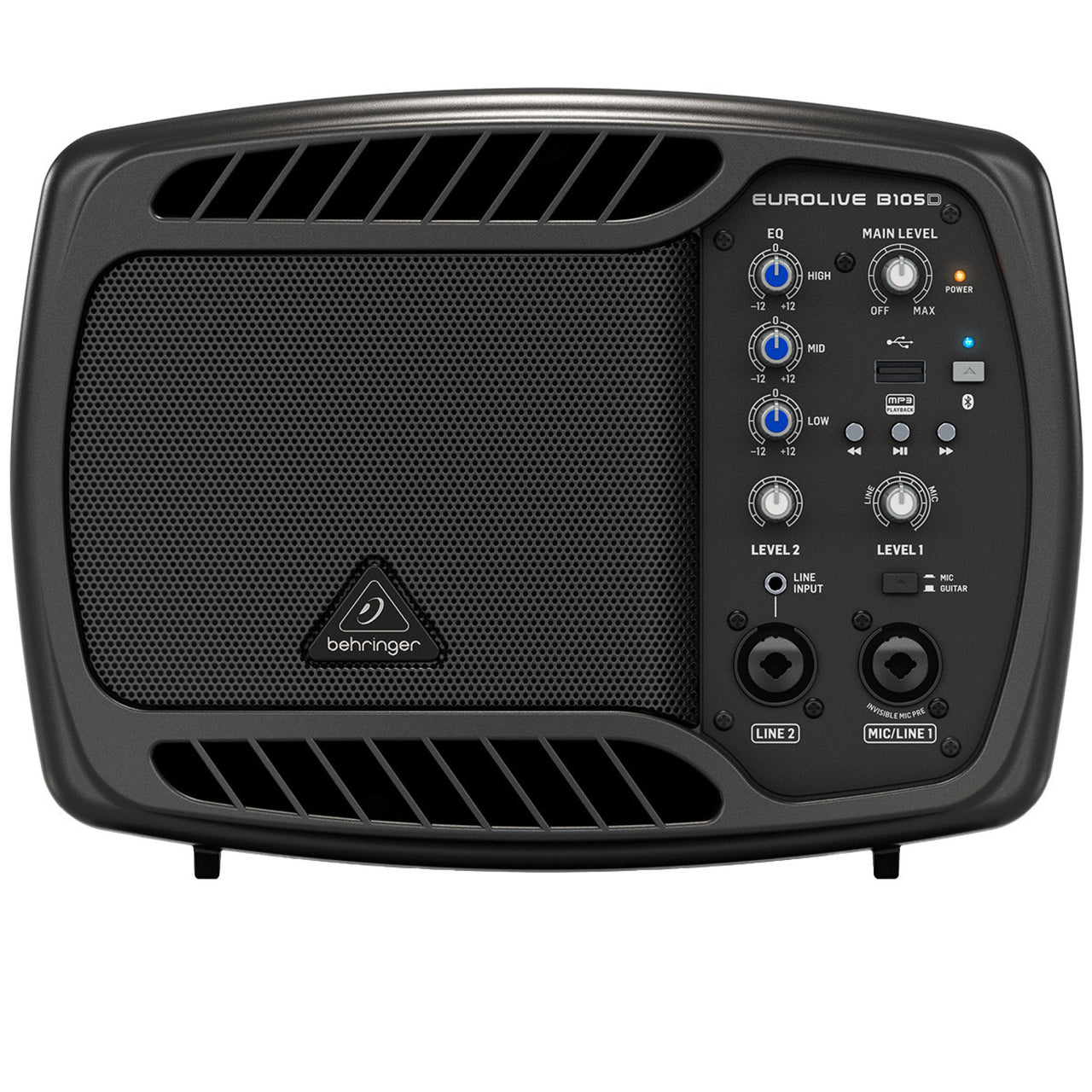 Bafle Behringer B105D 50w Altavoz Bluetooth Clase D Activo