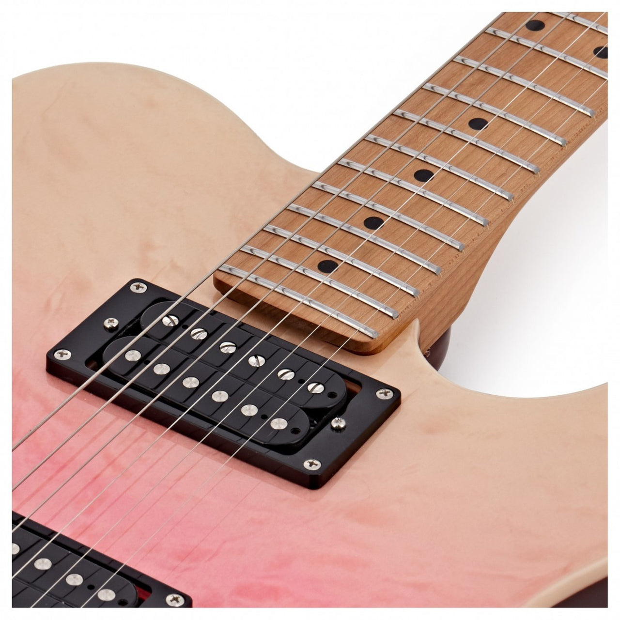 Guitarra Electrica Jet Guitars JET JT-450 6 Cuerdas Tipo Telecaster Transparent Pink