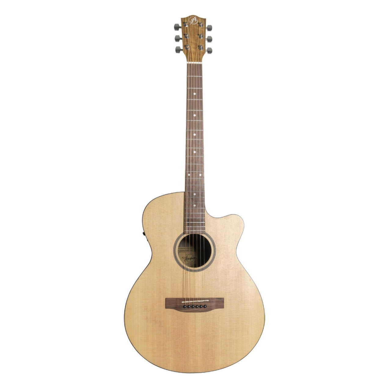 Guitarra Electroacustica Bamboo Spruce 40" C/funda, Ga-40-spruce-q