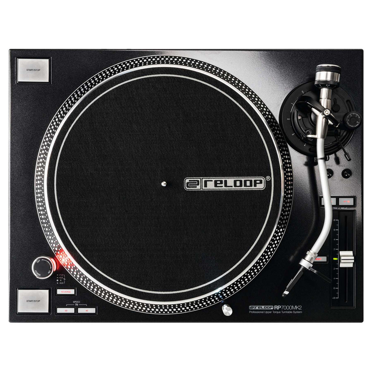 Tornamesa Reloop Rp-7000 Mk2 plataforma giratoria resistente