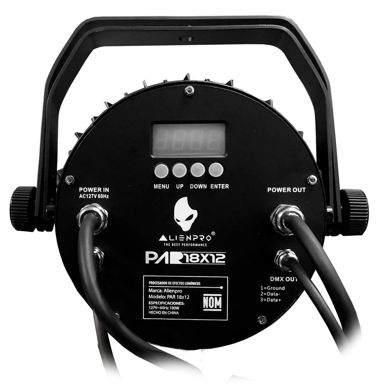 Par Led Alien Par18x12 Rgbwa Exterior Estuche Con 6 Piezas