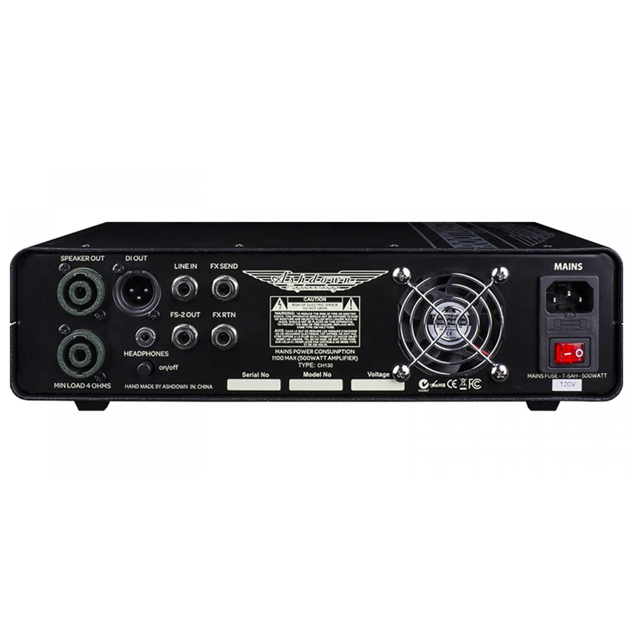 Amplificador Ashdown Bajo  Rm-500-evo Ii