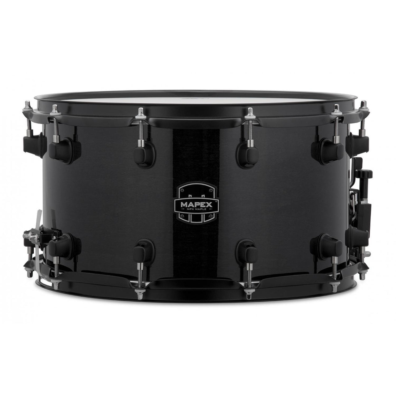 Tarola Mapex Mpml4800bmb Mpx Maple 14 x 8 Laqueada Negro Transparente