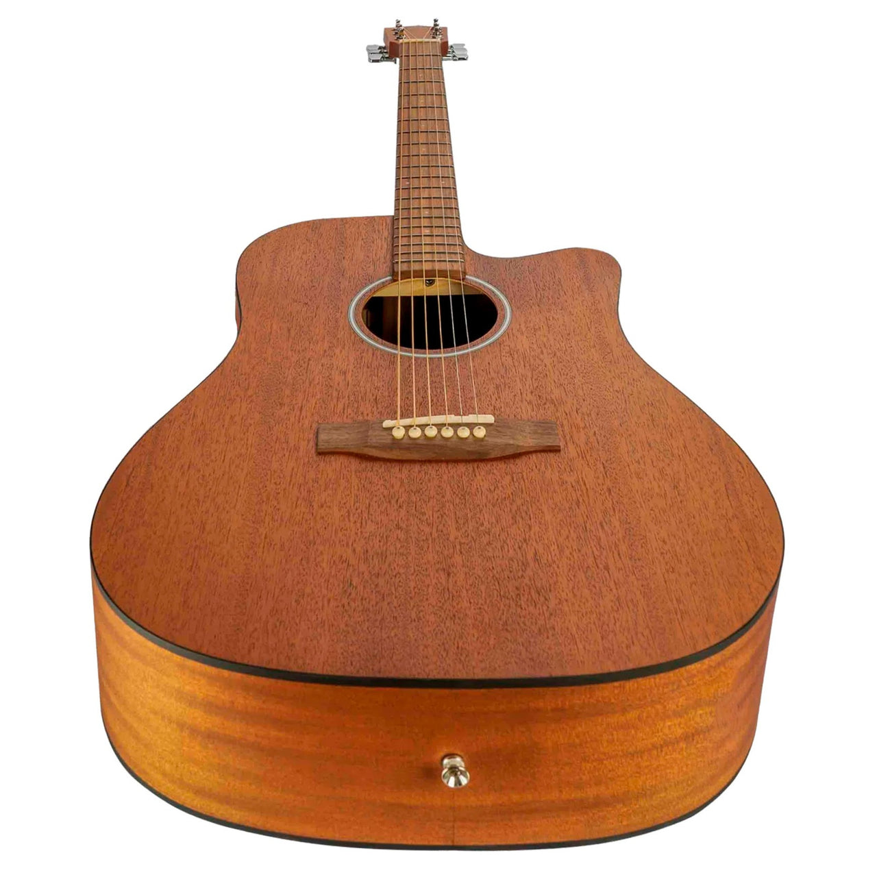 Guitarra Acustica Bamboo Mahogany 41" C/funda, Ga-41-mahogany