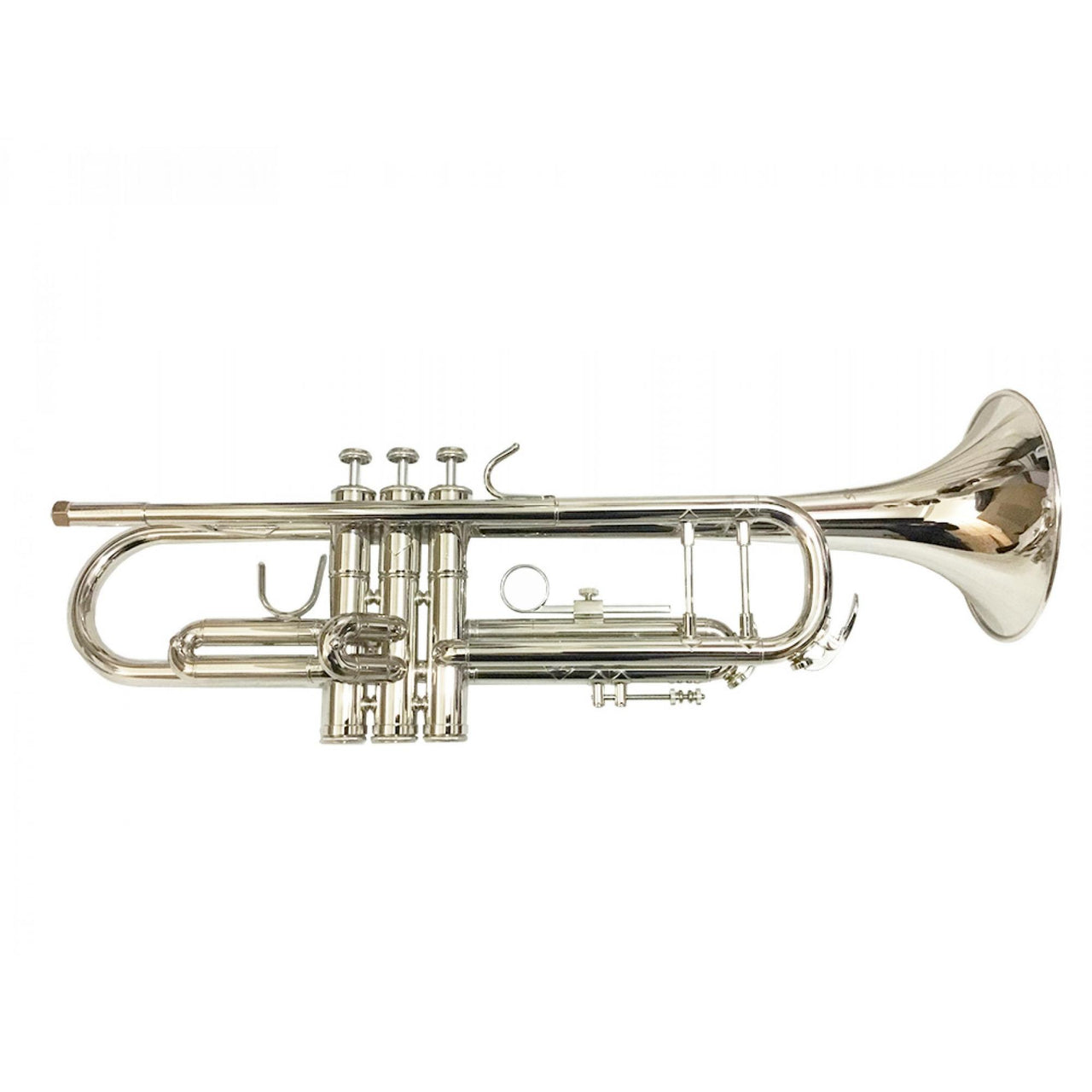 Trompeta Silvertone Nueva Sib Niquelada Doble Poste 4n, Sltp016