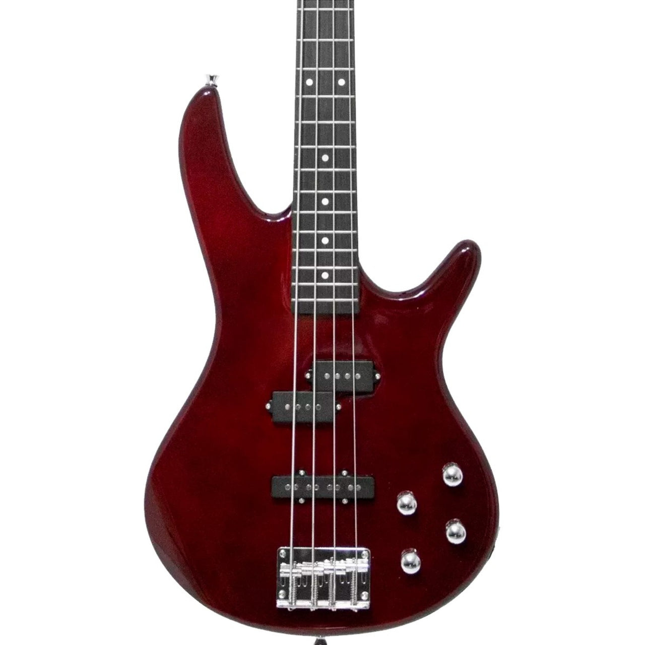 Bajo Electrico Mc Cartney E-ib-bass-4-wr Tipo E-ib Vino 4 Cuerdas