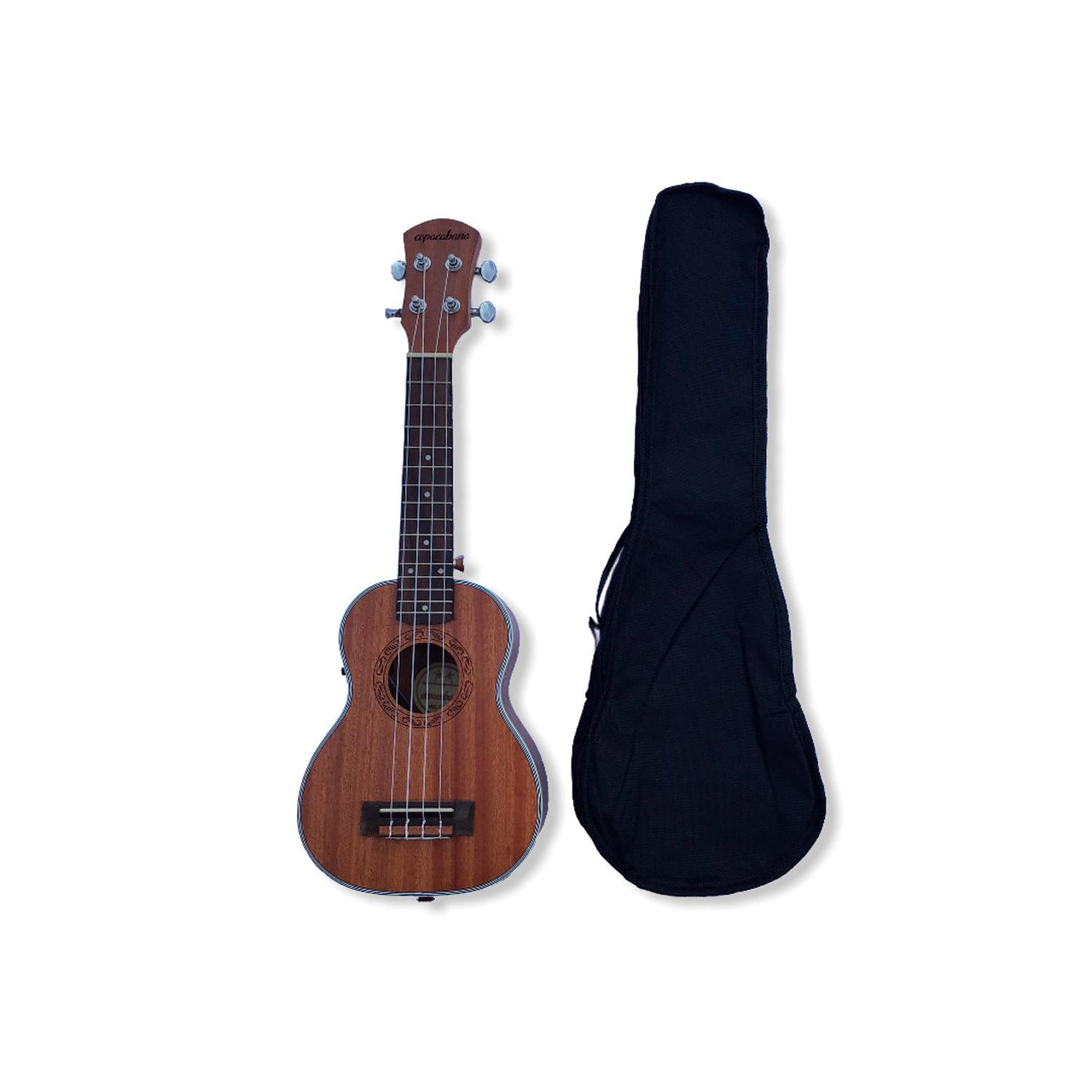 Ukulele Copacabana Cpuk036 Soprano Electroacustico Con Funda