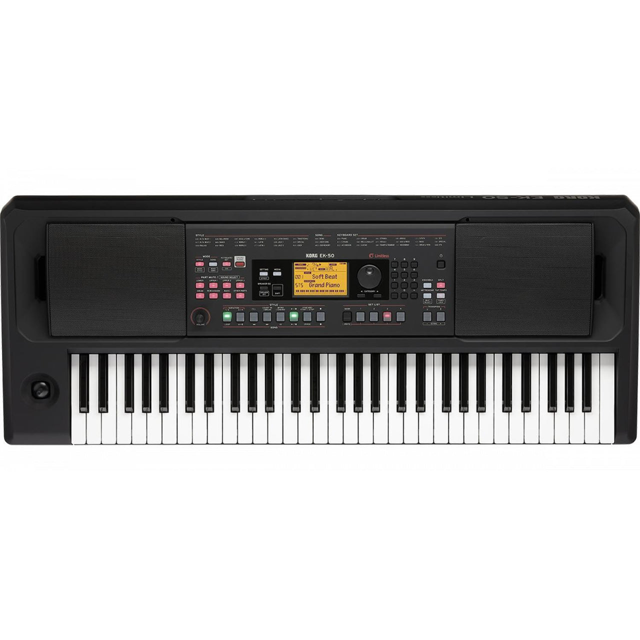 Teclado Korg Ek-50l Limitless Con Doble Salida De Audio