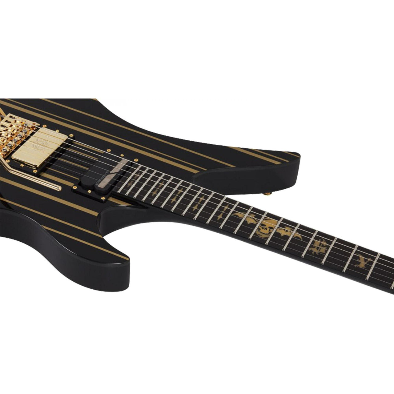 Guitarra Schecter Synyst Custom-s Electrica Sólida Rayas