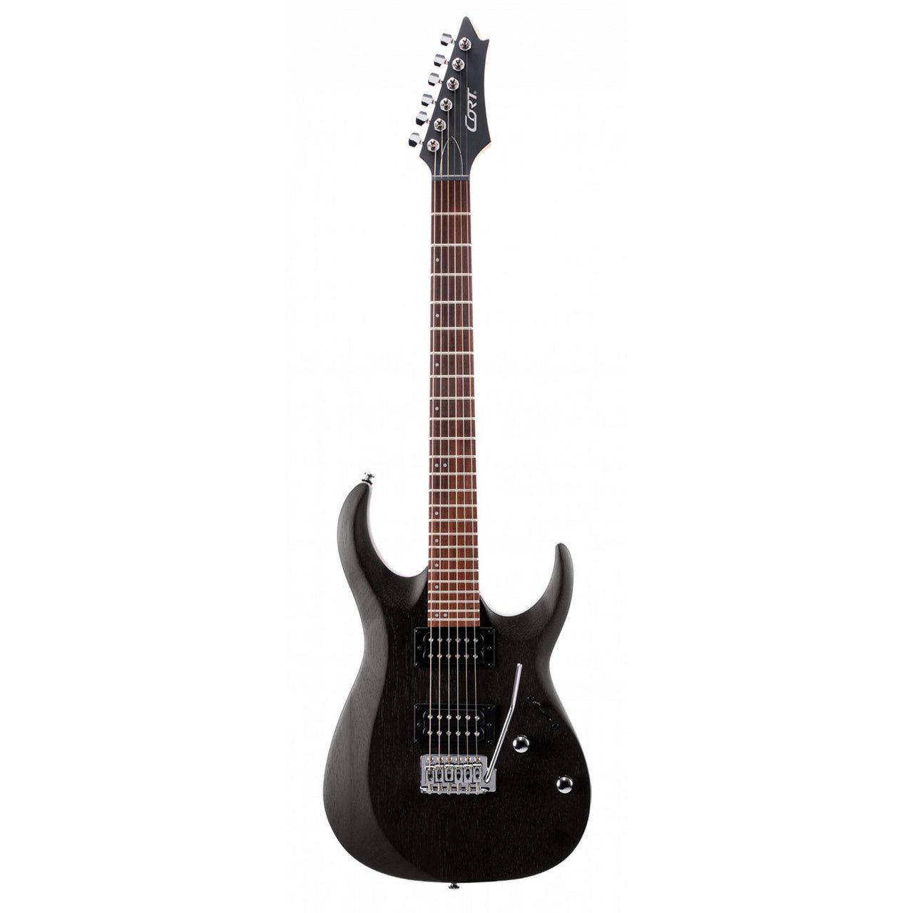 Guitarra Electrica Cort Serie X Negro Mate X100 Opbk