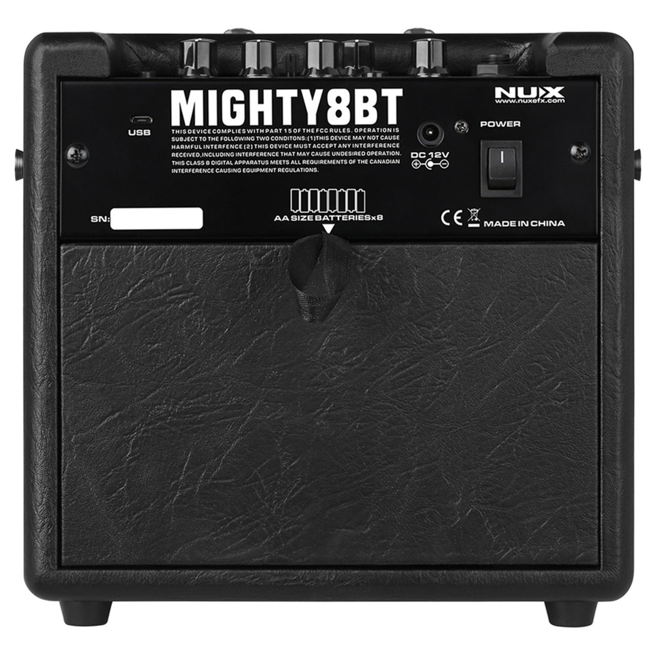 Amplificador Para Guitarra Electrica Nux Mighty 8bt Combo