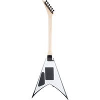 Thumbnail for guitarra electrica jackson js32 king v, ah fb,wht w/blk bvl,2910224577